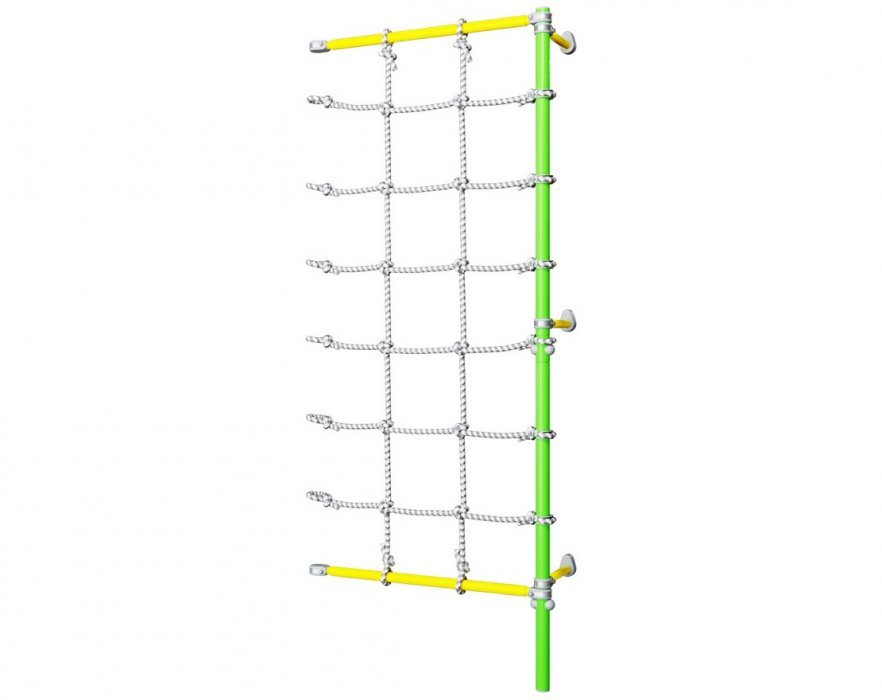 Комплект с канатным лазом ROMANA Пристенный